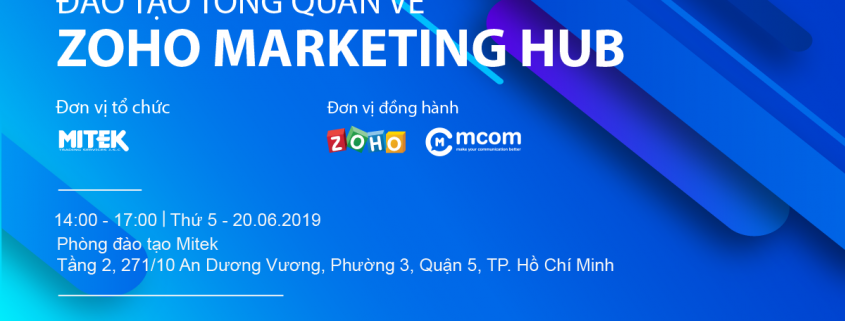 Đào tạo tổng quan về Zoho Marketing Hub