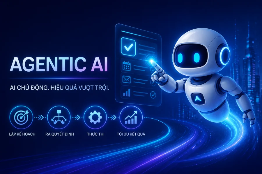 Agentic AI - AI chủ động hiệu quả vượt trội